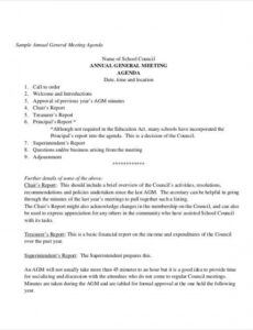 sample agm template agenda key club agenda template sample