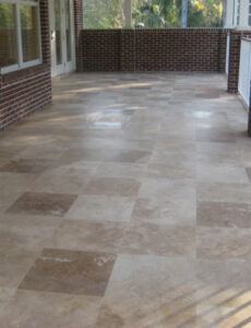 sample travertine installation in jacksonville flooring installation estimate template