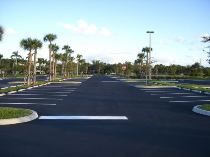 parking lot maintenance  boca palm beach seal coating parking lot striping estimate template example