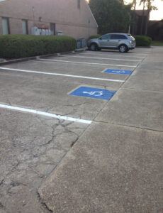 printable southern home improvements  parking lot striping parking lot striping estimate template word