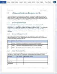 sample business requirements review checklist  qbusini requirements gathering meeting agenda template sample