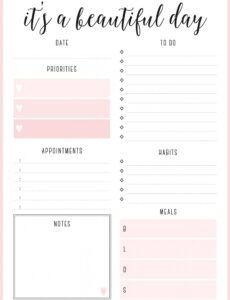 sample free printable daily planner template for excel pdf word goodnotes daily agenda template sample