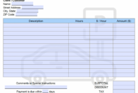 editable free parking invoice template  pdf  word  excel basis of estimate template sample