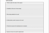 editable tree trimming estimate template  shooters journal tree removal estimate template word