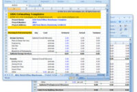 free free construction estimate template excel  besttemplatess123 estimate template for construction sample