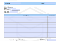 free school tuition invoice template  pdf  word  excel basis of estimate template excel