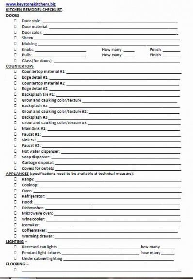 home renovation checklist template lovely kitchen remodeling checklist basement renovation estimate template example