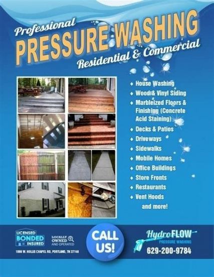 Printable Image Result For Pressure Washing Flyers Templates Free Power