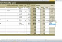 sample basement remodel costs calculator excel template renovation  etsy basement renovation estimate template doc