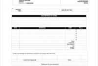 editable free 25 sample invoice templates in pdf  ms word  excel plumbing work estimate template sample