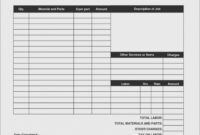 hvac work orders pdf templates  free hvac invoice template pdf word work order estimate billing template word