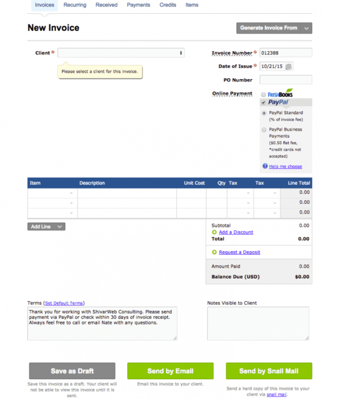 free quickbooks invoice template — excelxo quickbooks online estimate template doc