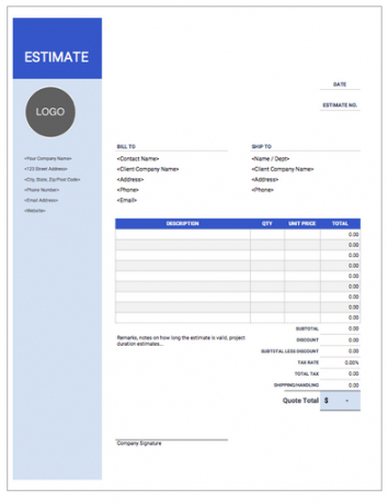 free roofing estimates template  11 free roofing estimate templates shingle roof estimate template pdf