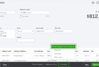 scheduling recurring invoices in quickbooks easiest way! quickbooks online estimate template excel