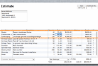 editable 10 job estimate templates  excel pdf formats application development estimate template