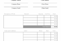 sample job estimate template download printable pdf  templateroller service cost estimate template for clinical trials word