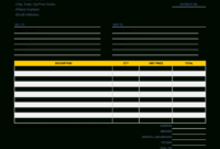 editable estimate template free printable construction estimate contract template word