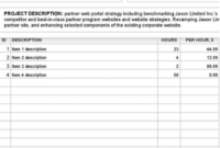 Free Blank Yard Work Estimate Template Doc Sample