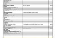 Free Printable Itemized Construction Estimate Template  Sample