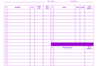 Free  Work Effort Estimate Template Doc Sample