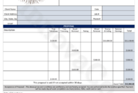 Free  Yard Work Estimate Template Pdf Sample