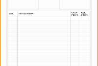 Printable Right Of Way Cost Estimate Template Excel