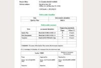 Free Blank Document Delivery Note Template Excel