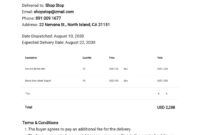 Free Printable Internal Delivery Note Template Excel