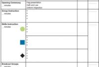 Free  Cub Scout Committee Meeting Agenda Template