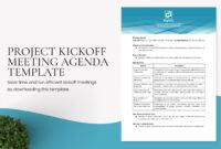 Free Printable Project Steering Committee Meeting Agenda Template Word