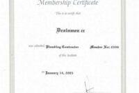 certificates  drainmen plumbing certificate of compliance template excel