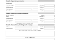 editable certificate of compliance template pdf  pdf template land registry certificate of compliance template sample