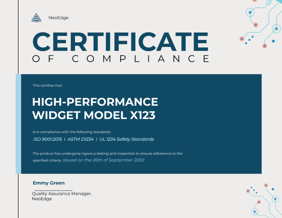editable free electrical certificate of compliance template to edit online electrical certificate of compliance template sample