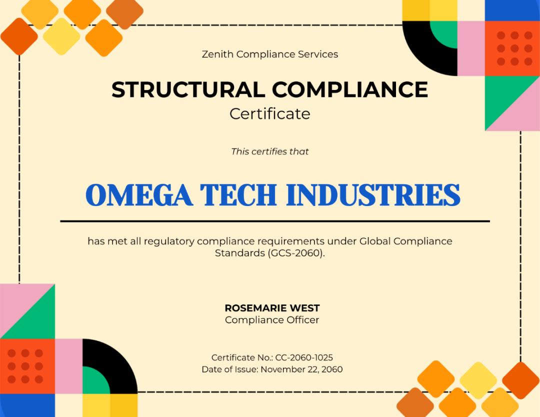 editable free pressure test report certificate template to edit online certificate of testing and compliance template