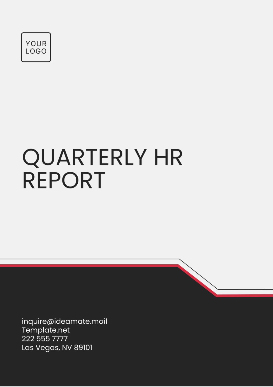 editable free quarterly report template to edit online quarterly compliance report template sample