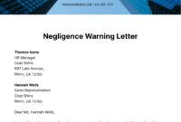 editable free warning letter templates  examples  edit online  download  template warning letter to vendor for non compliance template word