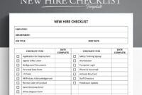 Free Blank New Hire First Week Agenda Template Pdf Sample