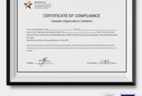 free certificate of compliance templatepdf building certificate of compliance template excel