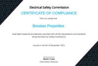 free compliance certificate templates  examples  edit online  download  template manufacturer certificate of compliance template pdf