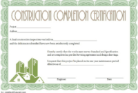 free construction certificate of completion template word  letter words unleashed  exploring the building regulations compliance certificate template word