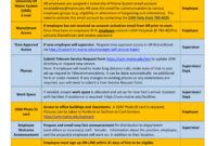 Free Editable New Hire First Week Agenda Template Word Sample