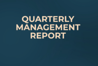 free free quarterly report templates to edit online and print quarterly compliance report template excel