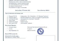 free vesselsshipping  green care pest control certificate of compliance template word