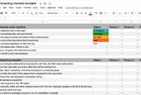 New Hire First Day Agenda Template Doc