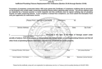 printable certificate of compliance template building certificate of compliance template pdf