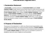 printable free declaration of compliance template to edit online opinion of compliance template doc