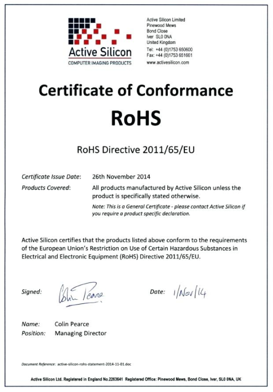 rohs compliance certificate template declaration of rohs compliance template word