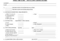 smoke detection certificate form fill out  sign online  dochub smoke alarm certificate of compliance template excel