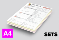 Blank Annual Waste Transfer Note Template Pdf Sample