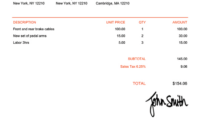 Blank Vat Credit Note Template Word Sample